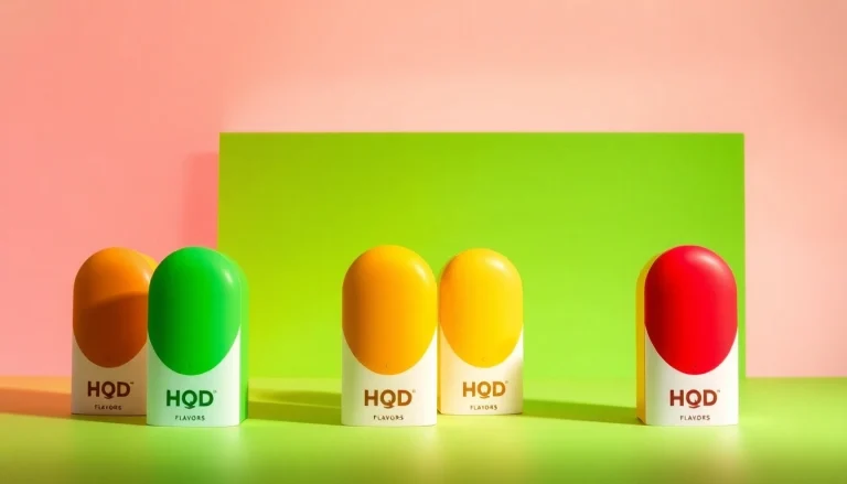 Experience the Best Hqd Pods: Diverse Flavors & Reliable Quality